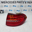 MERCEDES E-CLASS W213 2016 REAR DRIVER O/S TAIL LIGHT FMT49. (DAMAGED)