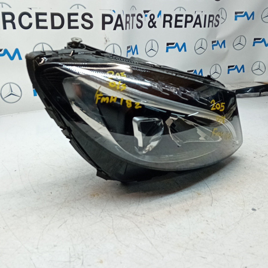 MERCEDES C-CLASS HEADLIGHT DRIVER OS RIGHT A2059062604 2018 HIGH PERFORM FMH182