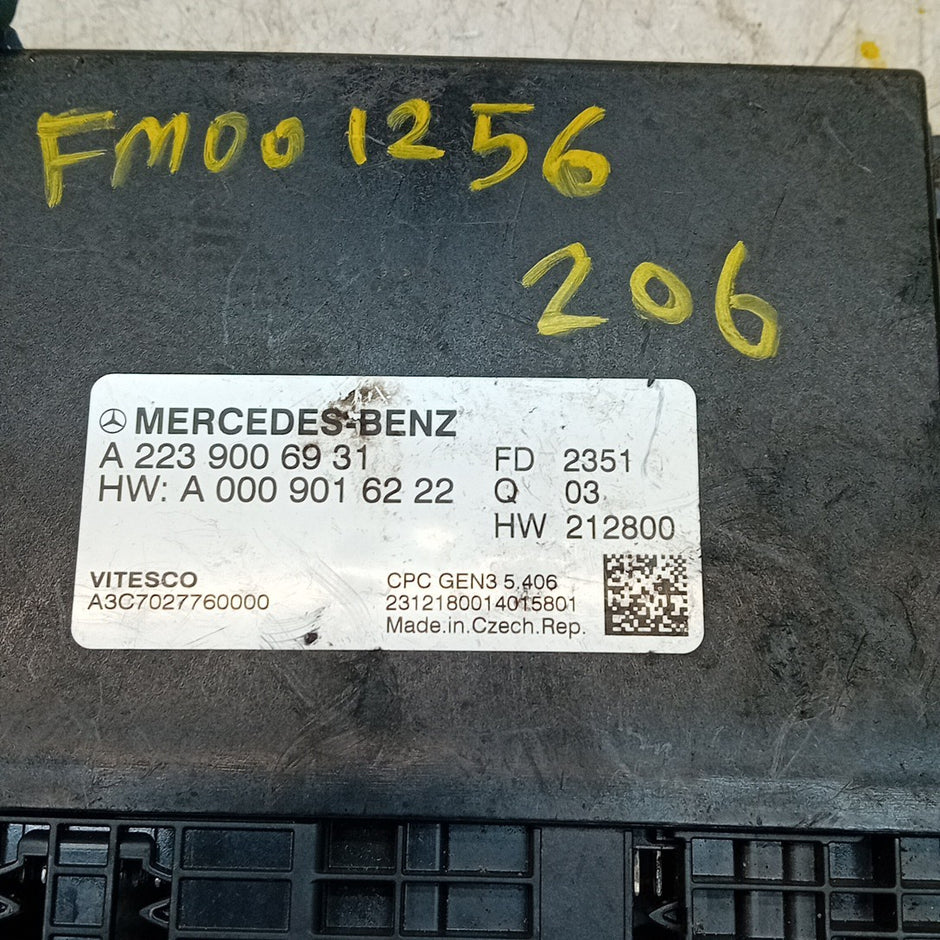 MERCEDES BENZ C CLASS W206 GEARBOX CONTROL UNIT  A2239006931 FM001256
