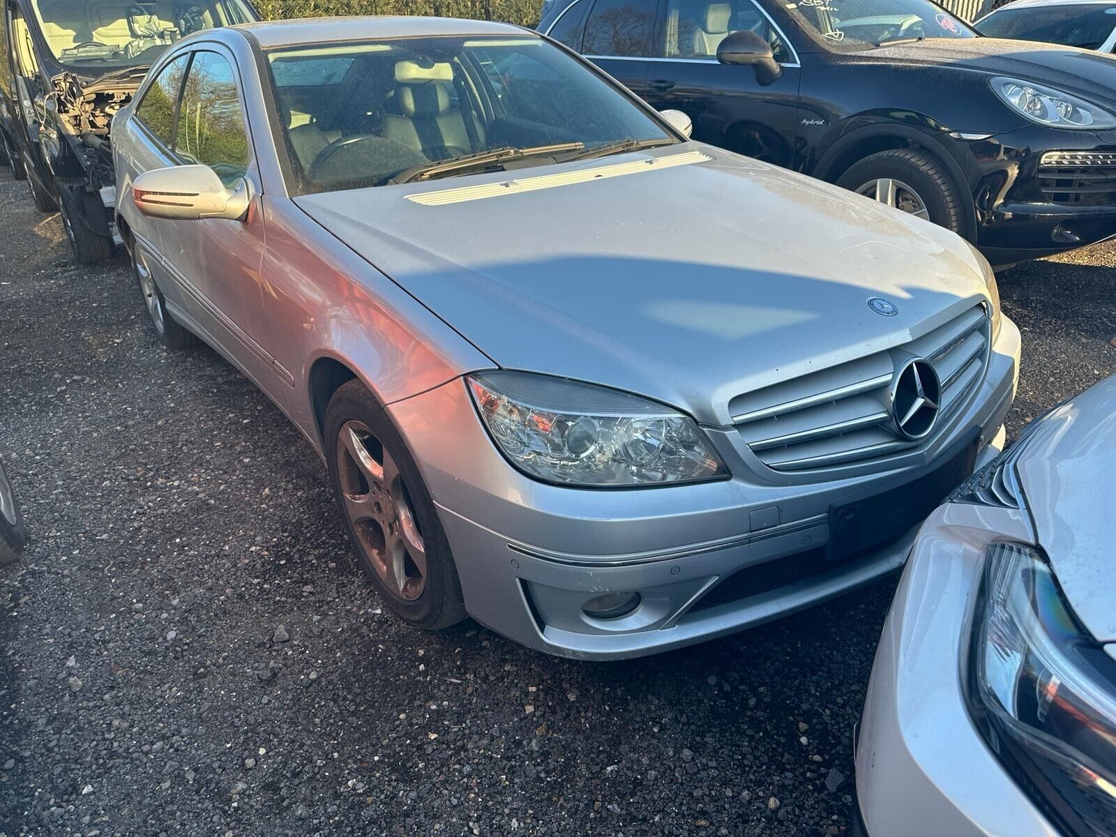 MERCEDES BENZ CLC W203 - BREAKING / FRONT & REAR BUMPER  AND WINGS