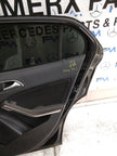 MERCEDES BENZ GLA X156 DRIVER REAR DOOR OSR BLACK 2014-16 COMPLETE FMD332