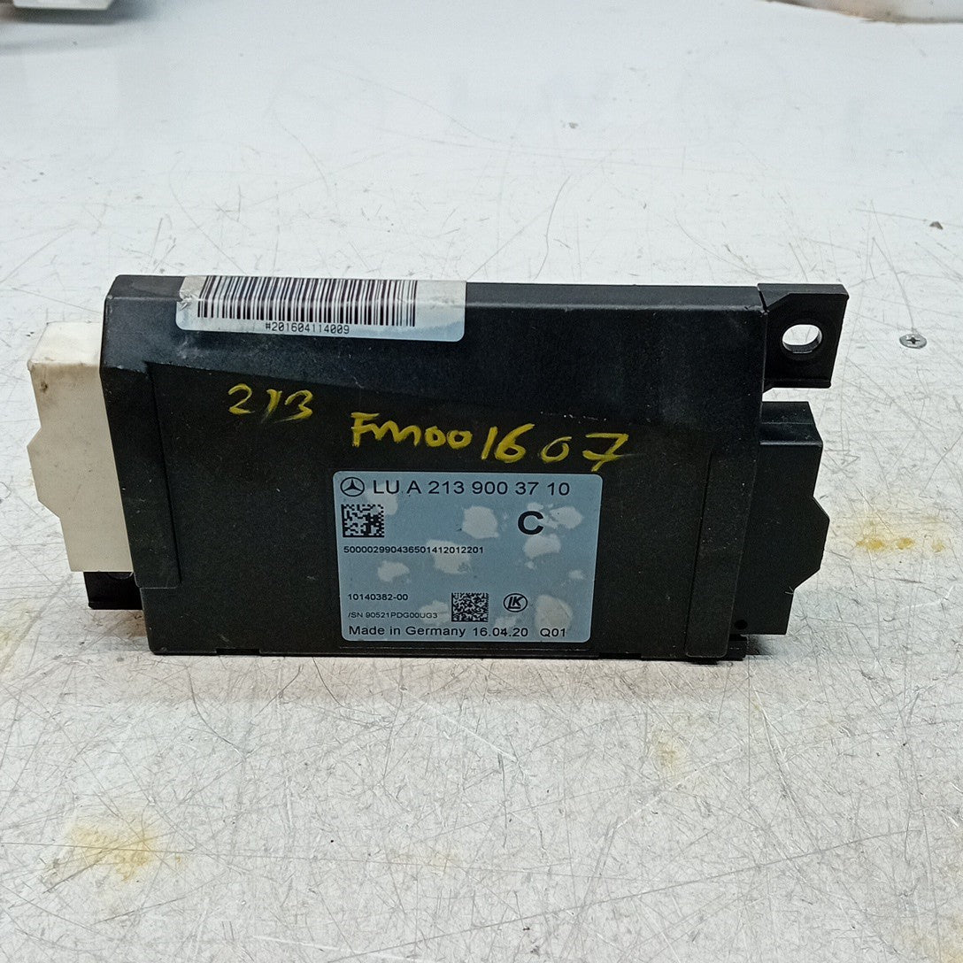 MERCEDES E CLASS IGNITION CONTROL MODULE ECU A2139003710 2019 W213 FM001607