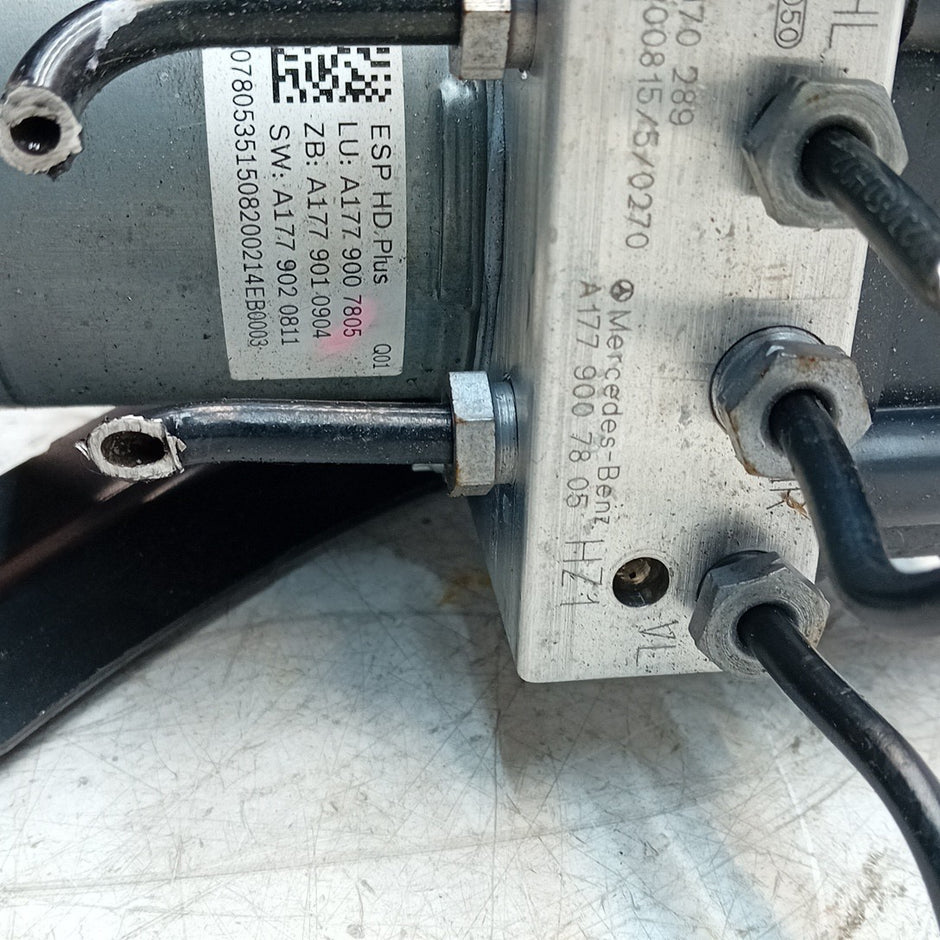 MERCEDES BENZ A-CLASS W177 ABS PUMP MODULE CONTROL UNIT A1779007805 FM001279
