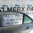 MEECEDS C-CLASS W204 PASSENGER REAR DOOR NSR GREY 2008-2014  FMD401
