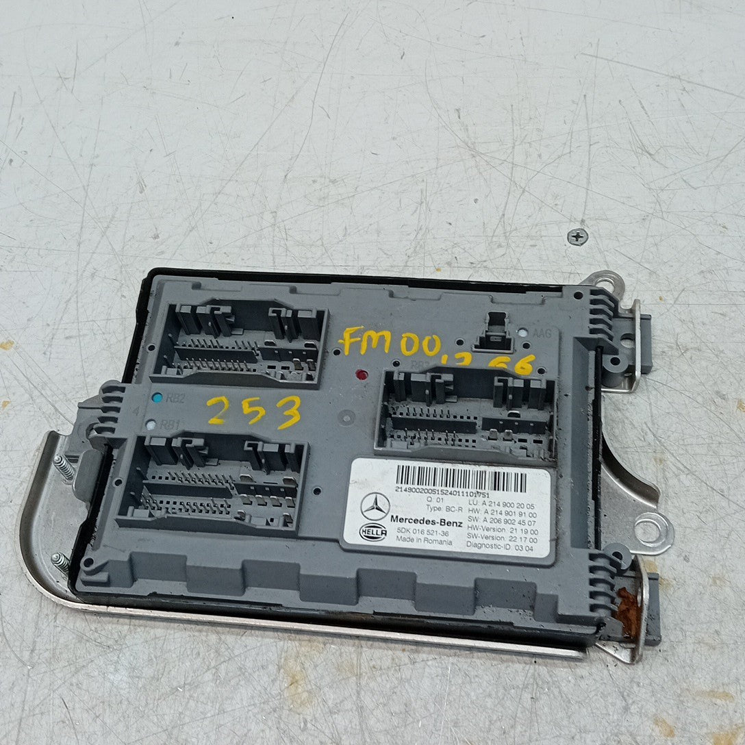 MERCEDES GLC COMFORT CONTROL MODULE W253 A2149002005 FM001266