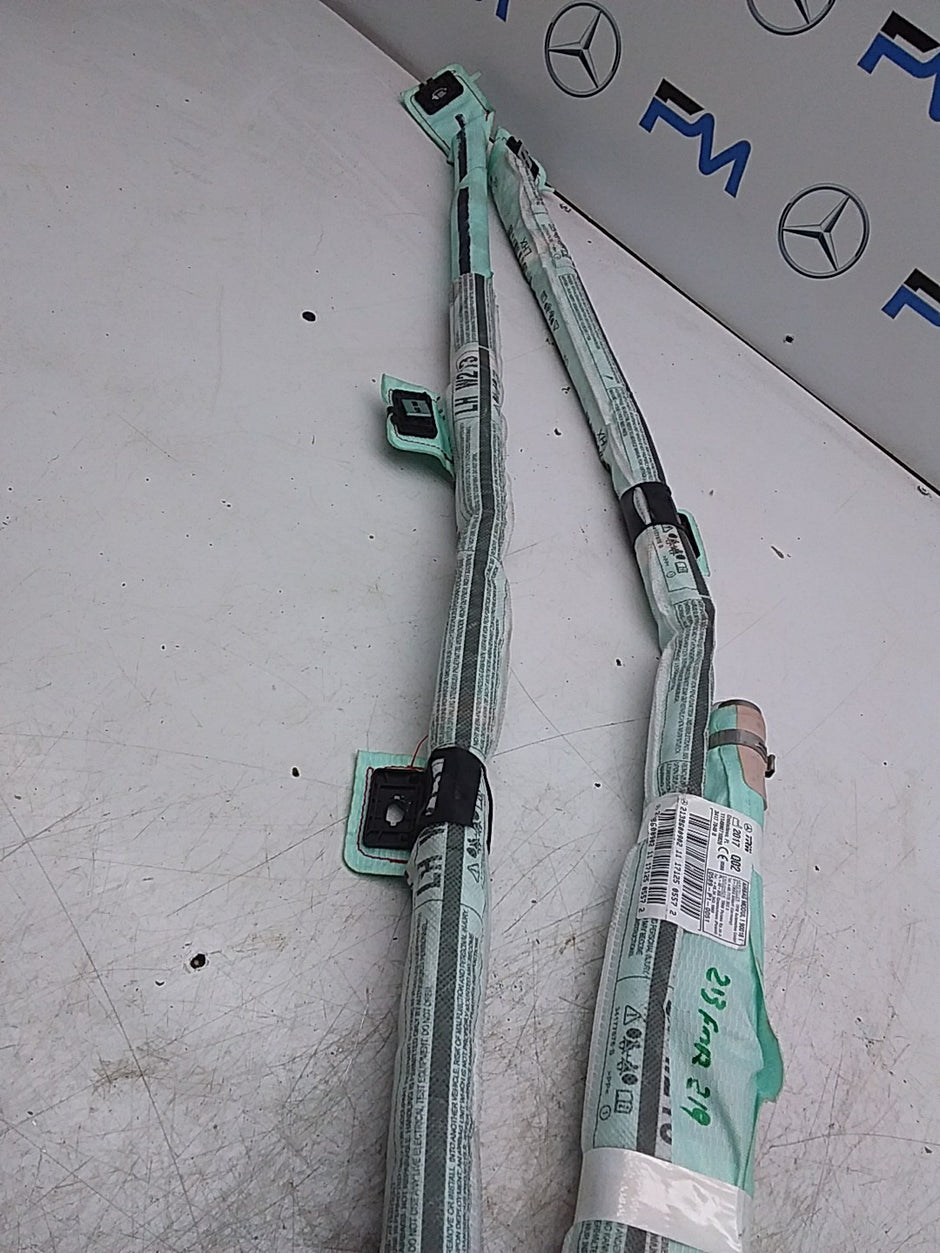 MERCEDES E-CLASS W213 CURTAIN ROOF AIRBAG NS LEFT SIDE A2138600902 FMR219