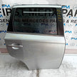 MITSUBISHI OUTLANDER MK3 DRIVER SIDE REAR DOOR OSR 2013 SILVER FMD416