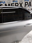 MERCEDES C-CLASS W205 SLN PASSENGER REAR DOOR NSR SILVER 2014 ON COMPLETE FMD339