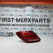 MERCEDES E-CLASS W213 2017 REAR PASSENGER N/S TAIL LIGHT A2139067700 FMT48