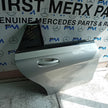 MEECEDES CLA W117 ESTATE PASSENGER REAR DOOR NSR 2013-19 SILVER COMPLETE FMD287