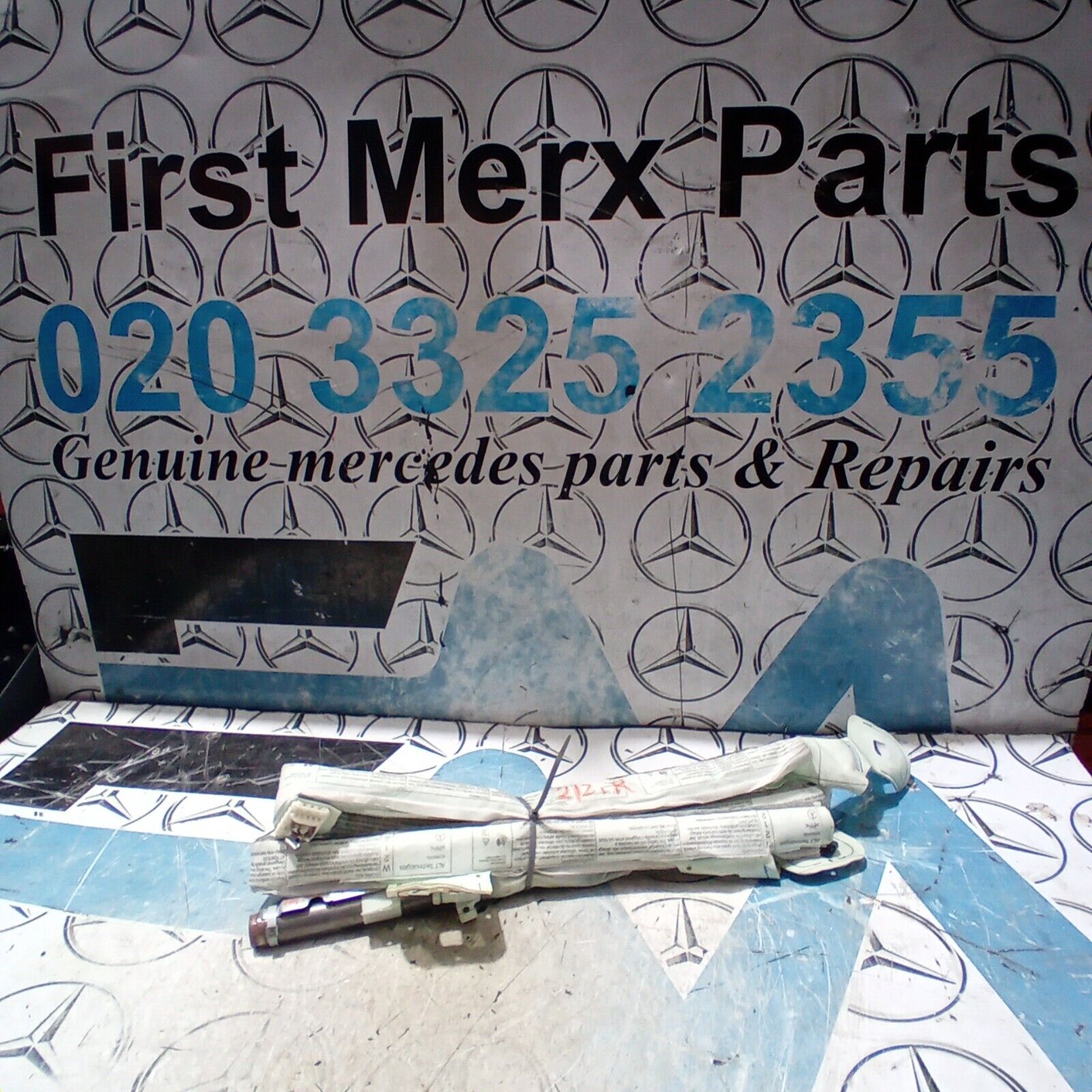 MERCEDES-BENZ AMG 2143CC 09/15 ROOF CURTAIN AIRBAG RIGHT SIDE 2128604202 FM185