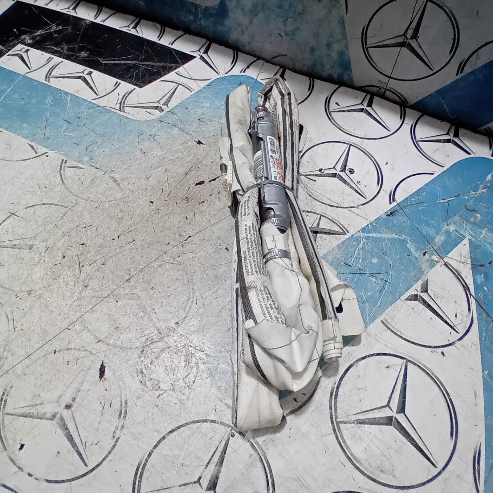12  MERCEDES-BENZ W212 LEFT PASSENGER SIDE ROOF CURTAIN AIRBAG A2128600502 FM180