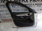MERCEDES BENZ C-CLASS W205 PASSENGER SIDE FRONT DOOR N/S/F COMPLETE WHITE FMD85