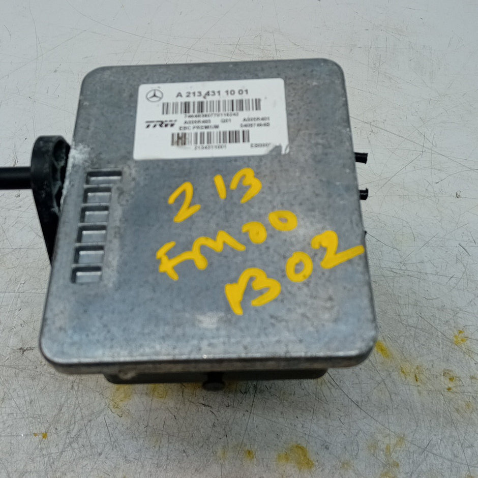 MERCEDES BENZ E-CLASS W213 ABS PUMP MODULE CONTROL UNIT A2134311001 FM001302
