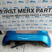 MERCEDES BENZ  A-CLASS W176 REAR BUMPER A1768850125 2012-18 BLUE FMX13