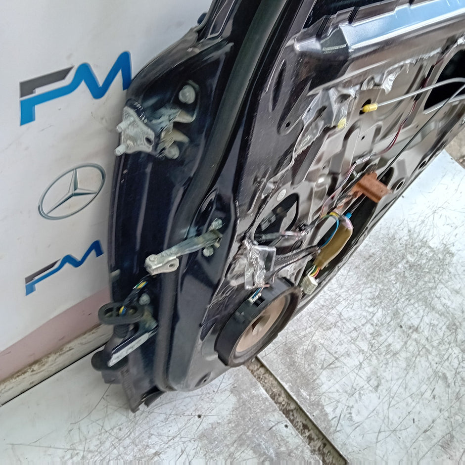 MITSUBISHI OUTLANDER MK3 DRIVER SIDE REAR DOOR OSR 2013 BLACK FMD419