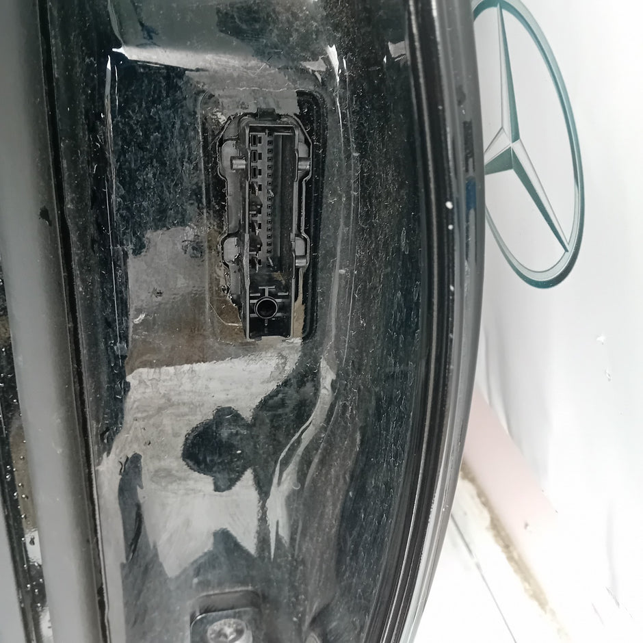 MERCEDES BENZ C-CLASS W205 PASSENGER SIDE REAR DOOR N/S/R BLACK COMPLETE FMD143