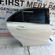 MERCEDES A-CLASS W176 DRIVER REAR DOOR OSR 2012-18 WHITE COMPLETE FMD358