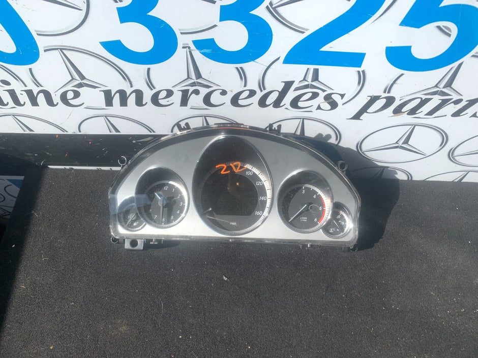 Mercedes W212 Diesel Speedo Clocks Instrument Cluster Automatic
