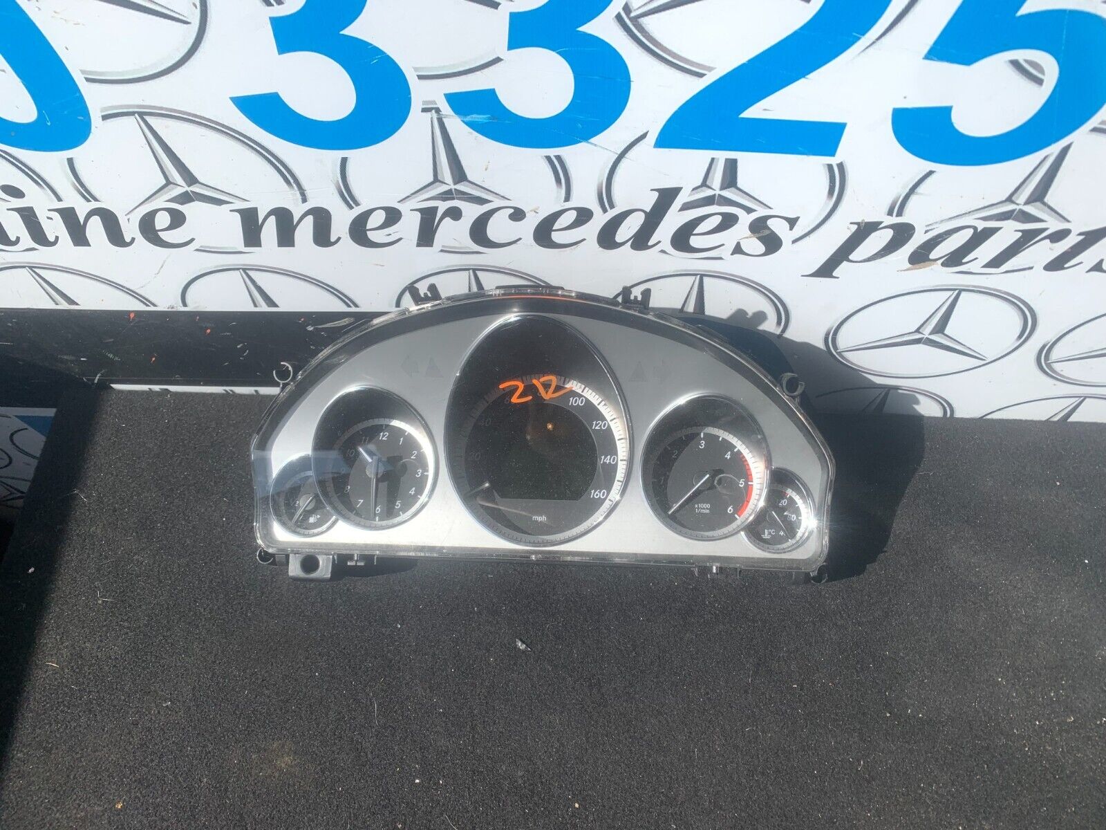 Mercedes W212 Diesel Speedo Clocks Instrument Cluster Automatic
