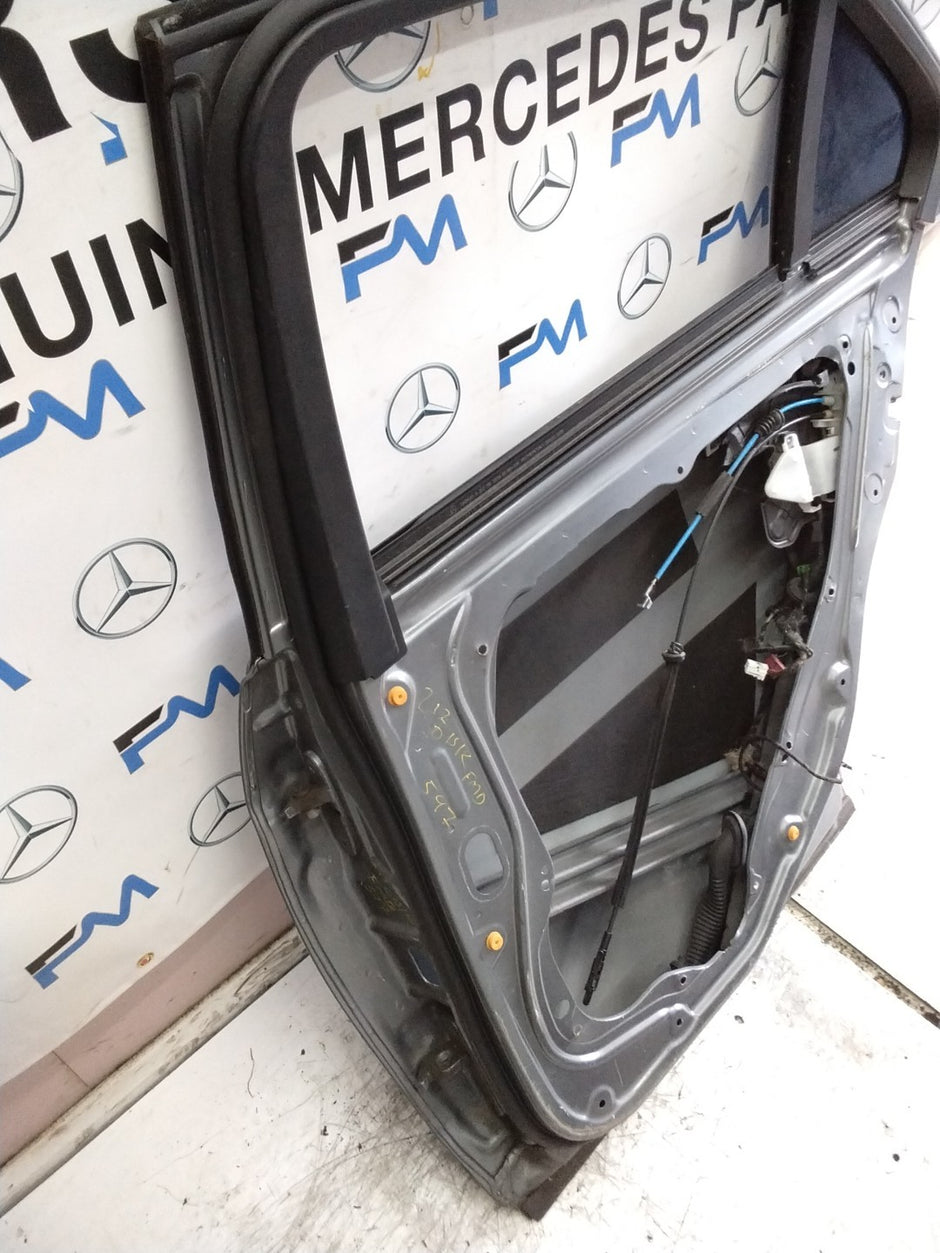 MERCEDES BENZ  E-CLS W212  DRIVER REAR DOOR OSR GREY 2009-16  FMD597