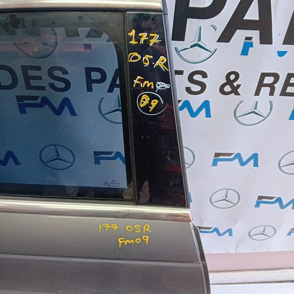 MERCEDES BENZ A-CLASS W177 DRIVER SIDE REAR DOOR ( OFF SIDE REAR ) FM09