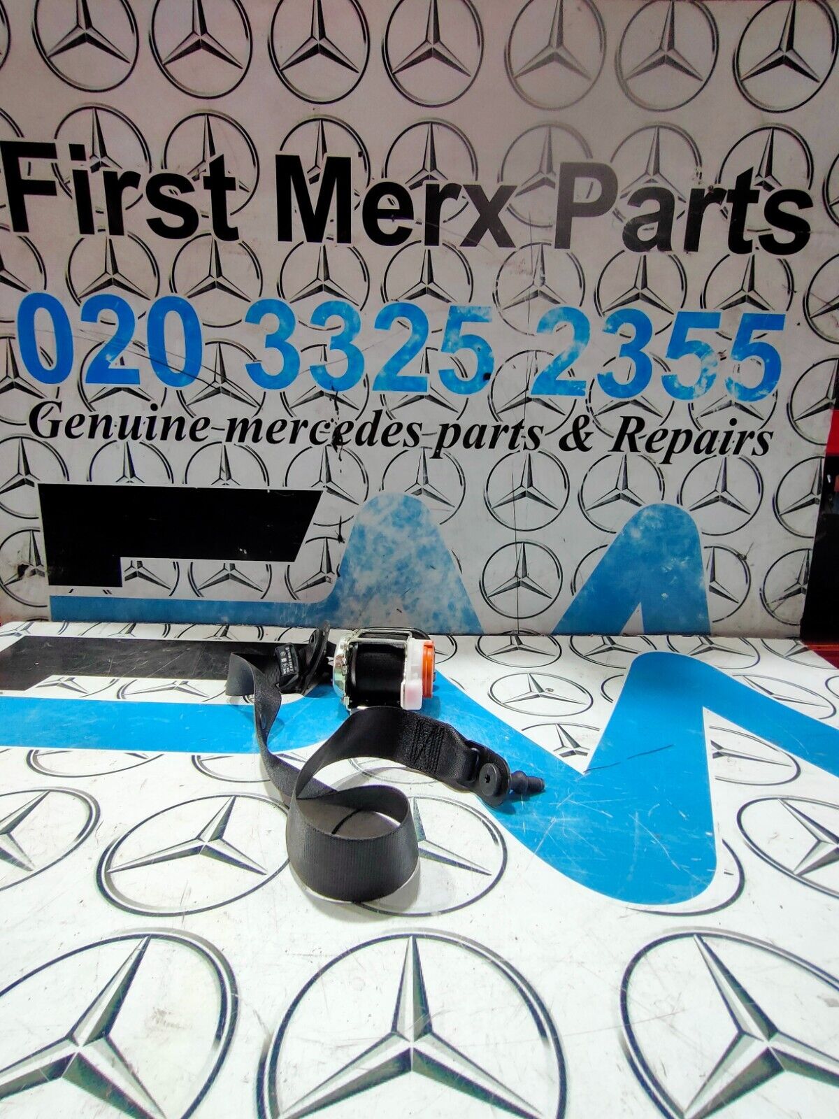 MERCEDES A CLASS SEAT BELT FRONT LEFT PASSENGER SIDE A1188601400 2018-2024