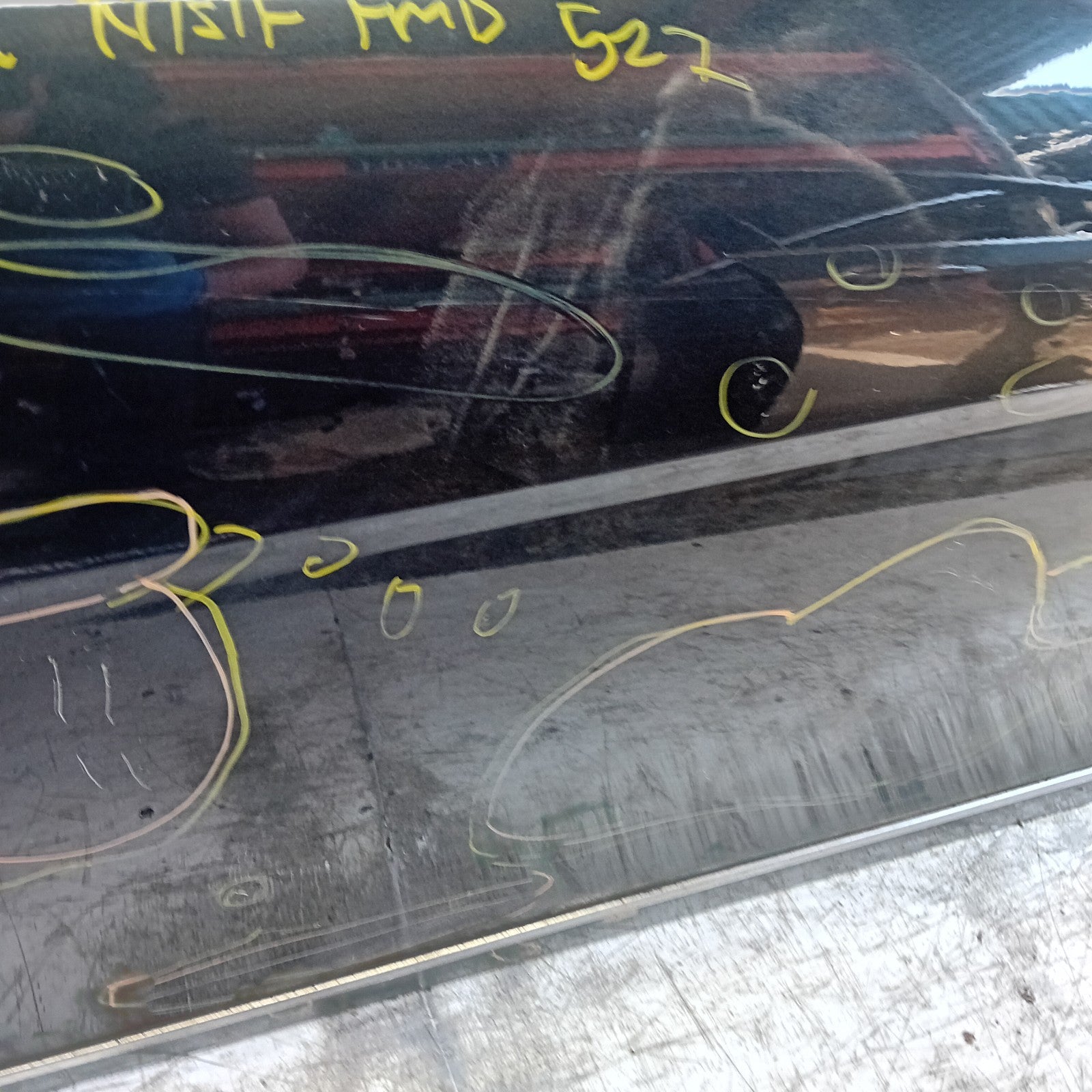 MERCEDES BENZ  BENZ C-CLASS W204 PASSENGER FRONT DOOR NSF 2012 BLACK FMD527