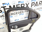 MERCEDES C-CLASS W205 SLN DRIVER REAR DOOR OSR WHITE 2014 ON COMPLETE FMD334
