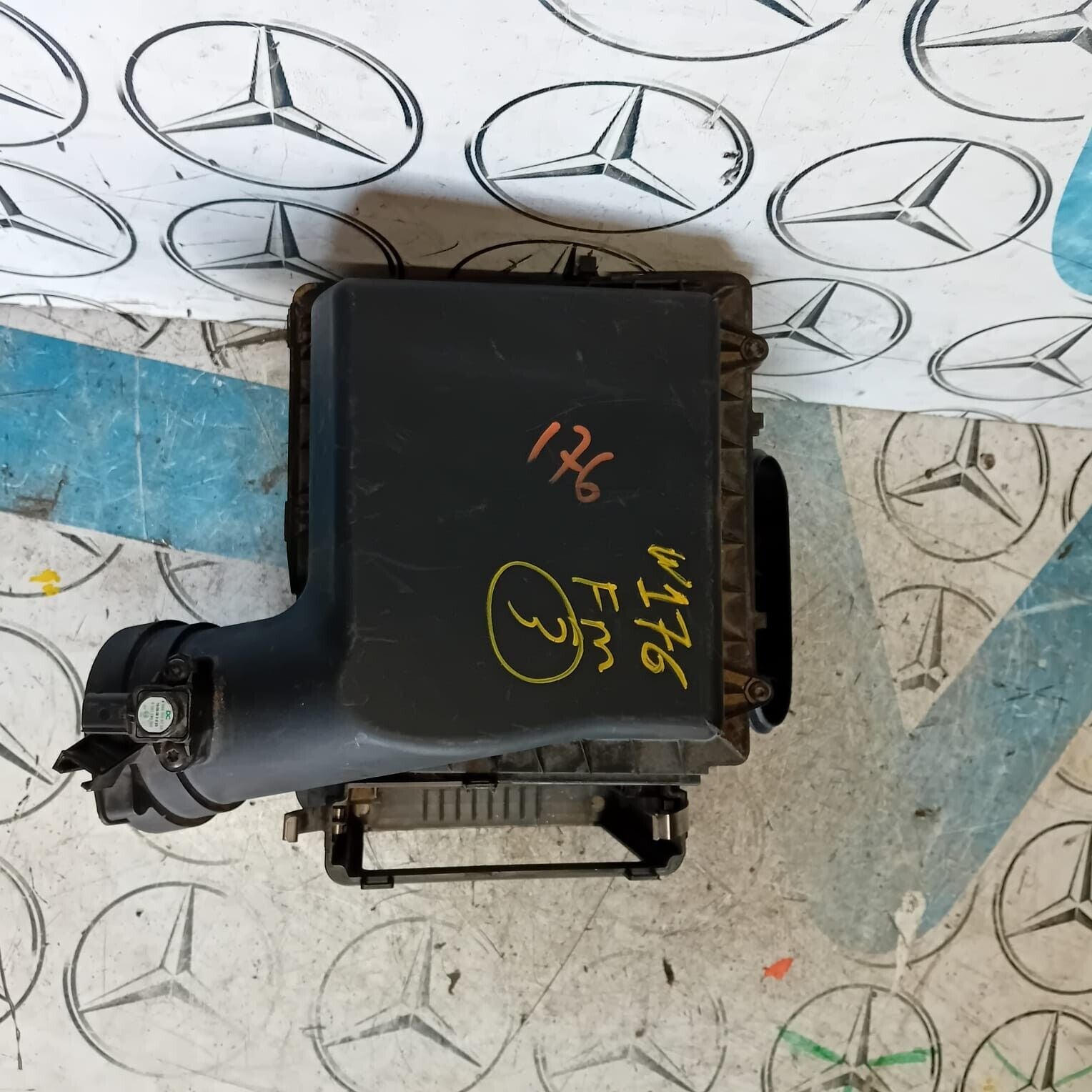 MERCEDES CLA , A-CLASS  AIR FILTER CLEANER BOX 2.1 DIESEL A6450900001