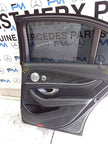 MERCEDES E-CLS W213 SLN DRIVER REAR DOOR OSR GREY 2016 ONWARDS COMPLETE FMD609