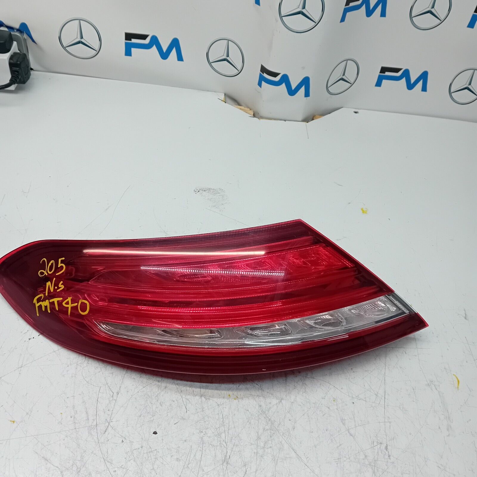 MERCEDES C-CLASS W205 COUPE 2016 REAR PASSENGER N/S TAIL LIGHT A2059066300 FMT40