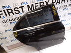 MERCEDES BENZ  A-CLASS W176 DRIVER SIDE REAR DOOR O/S/R COMPLETE BLACK FMD93