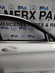 MERCEDES C-CLASS W205 SLN DRIVER FRONT DOOR OSF WHITE 2014 ON COMPLETE FMD329