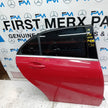 MERCEDES BENZ  A-CLASS W176 DRIVER SIDE REAR DOOR O/S/R RED COMPLETE FMD136