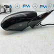 MERCEDES S-CLASS W222 DRIVER WING MIRROR OS BLACK A2228101616 2014 PL FMM56