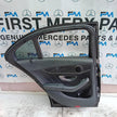MERCEDES C-CLASS W205 SLN PASSENGER REAR DOOR NSR BLACK 2014 ON COMPLETE FMD241