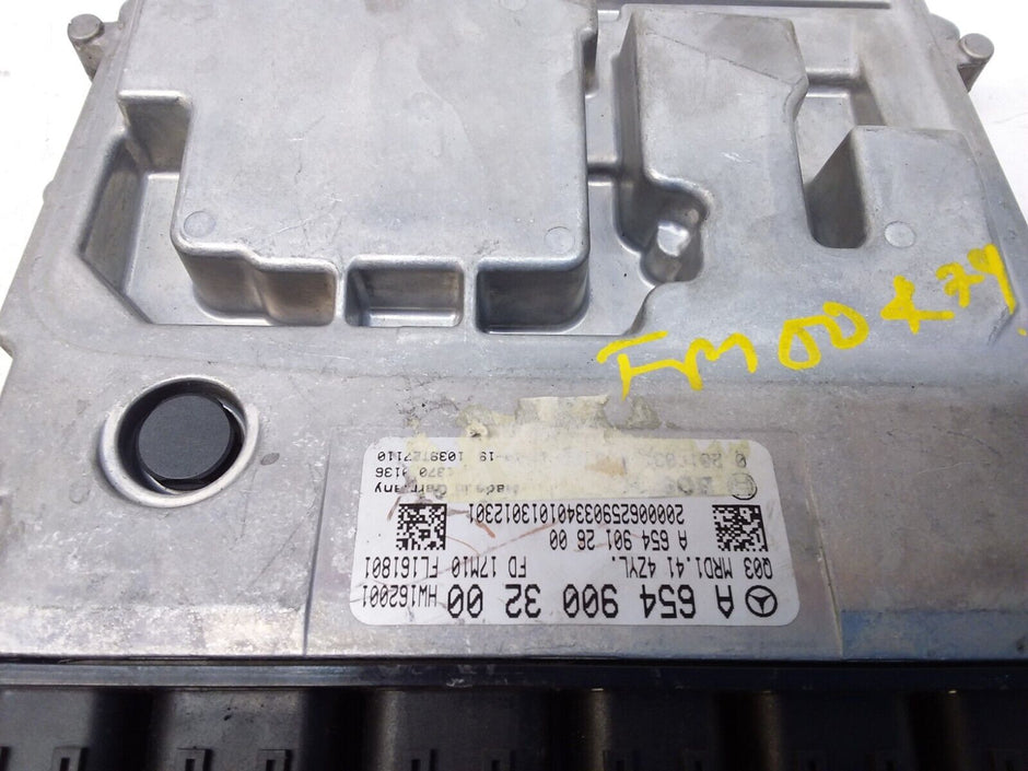 MERCEDES E-CLASS W213 ENGINE  ECU CONTROL MODULE A6549003200 FM00479