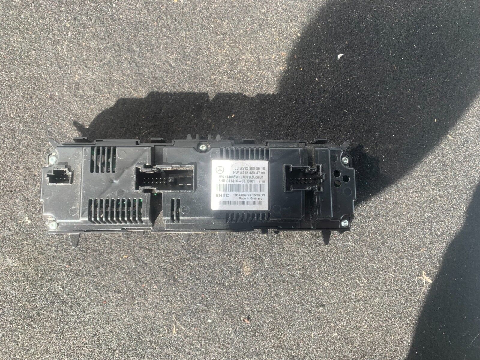 MERCEDES BENZ E CLASS 212 SERIES 2009-2016 HEATER/AC CONTROLLER AUTOMATIC