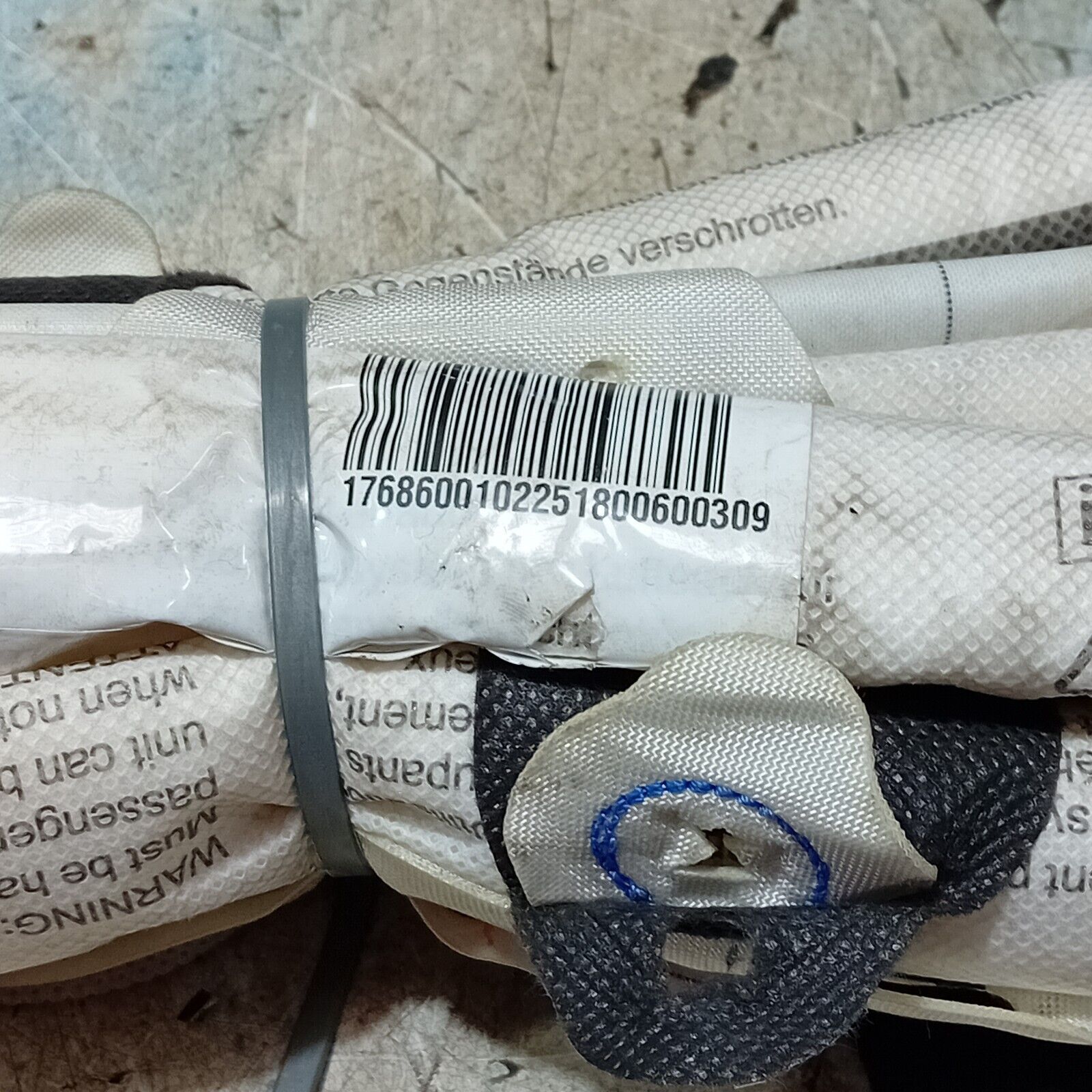 MERCEDES A CLASS W176 13-17 PASSENGER N/S ROOF CUTAIN AIRBAG A176860010 VS4188