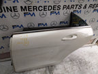 MERCEDES CLS W218  COUPE PASSENGER REAR DOOR NSR WHITE 2011-17 COMPLETE FMD301