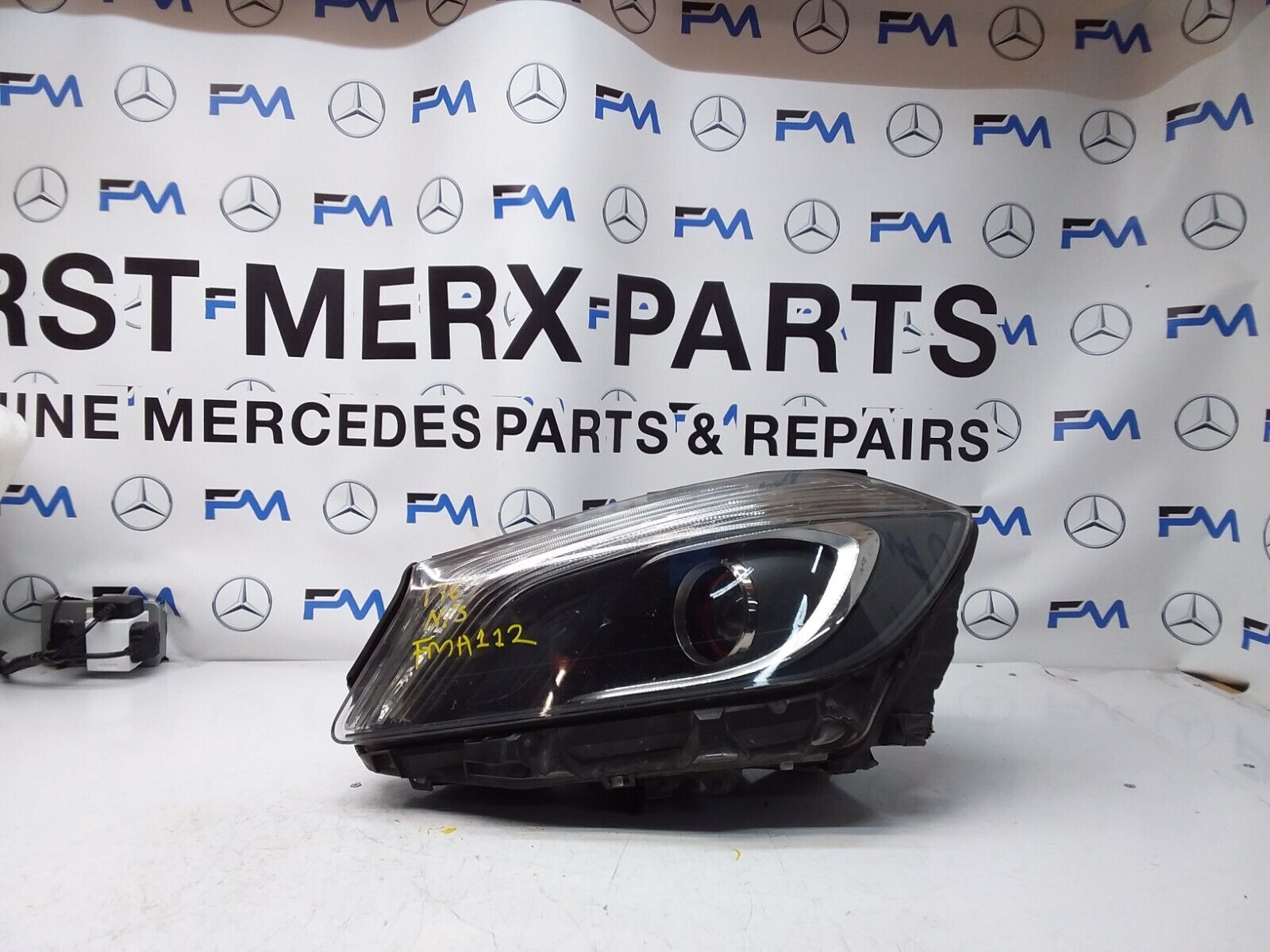 2012 MERCEDES A-CLASS W176 HEADLIGHT PASSENGER NS A1768204461 FMH112 