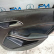 MERCEDES A-CLASS W176 DRIVER REAR DOOR OSR BLACK 2012-18 COMPLETE FMD243