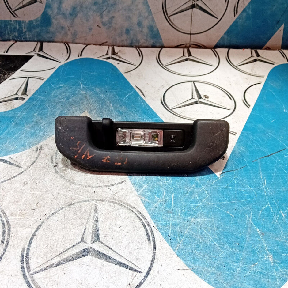 2016 MERCEDES E CLASS E220 W213 REAR LEFT SIDE INTERIOR ROOF HANDLE WITH LIGHT