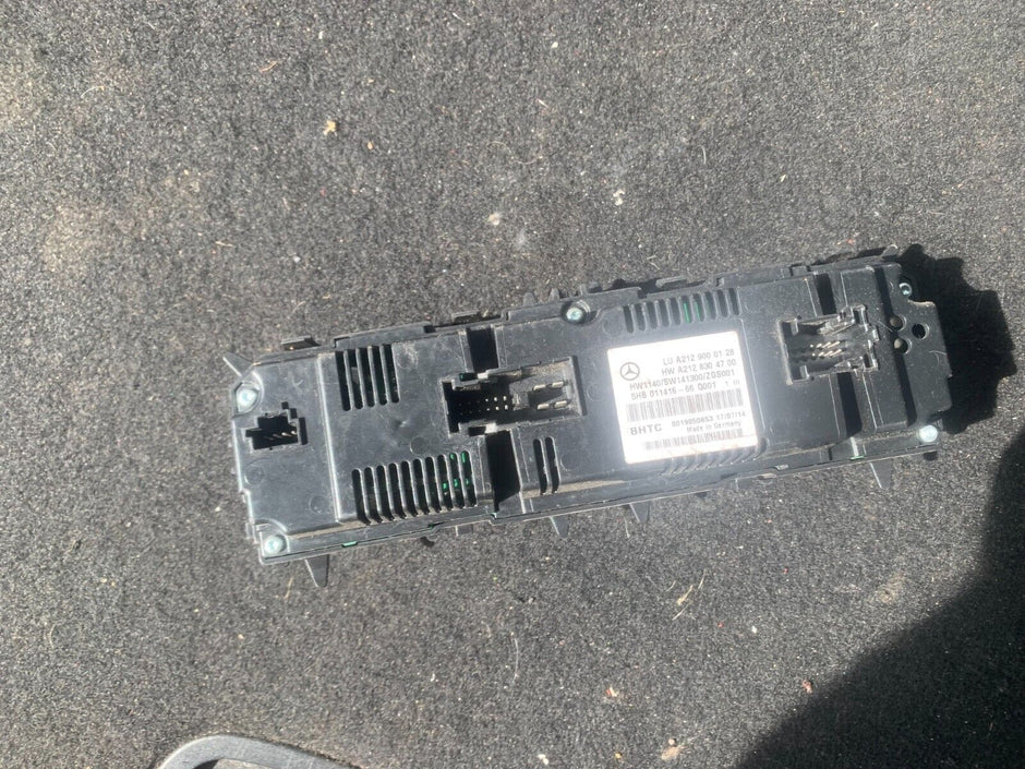 MERCEDES BENZ E-CLASS 212 SERIES 2009-2016 HEATER/AC CONTROLLER 294737