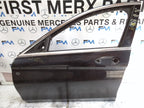 MERCEDES C-CLS W205 SLN PASSENGER FRONT DOOR NSF BLACK 2014-21  FMD596