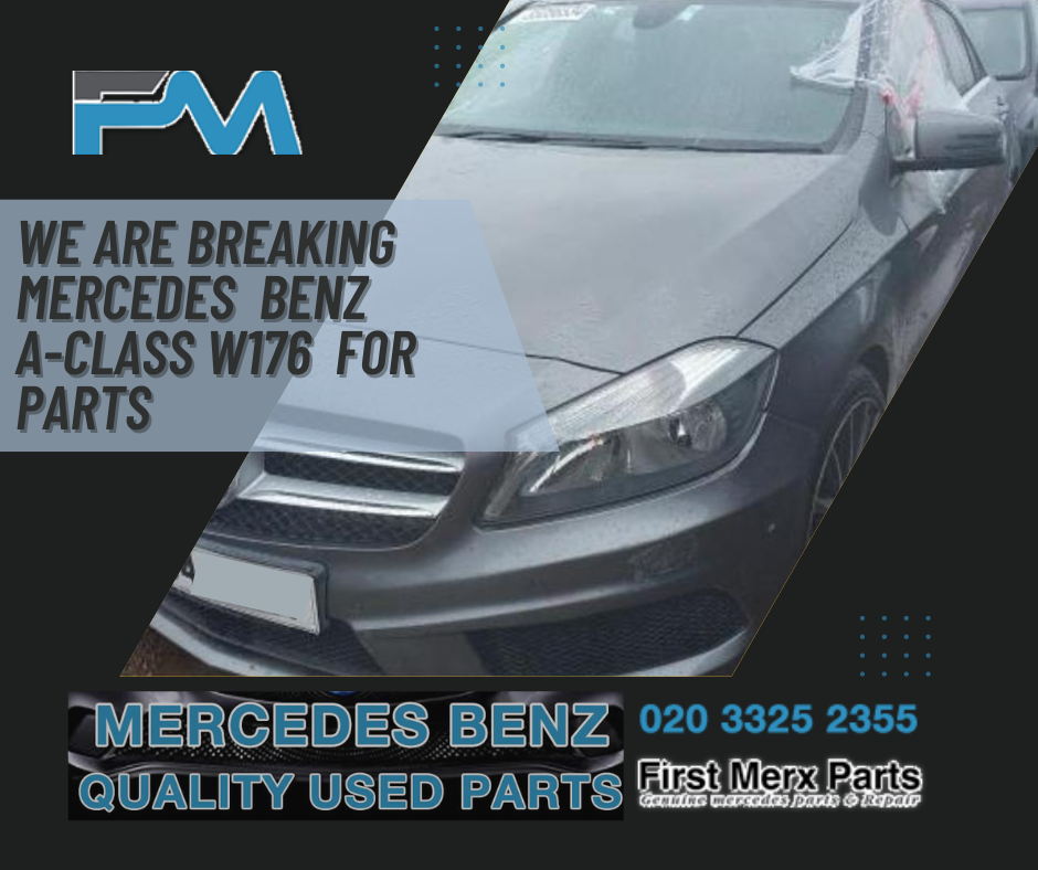 MERCEDES BENZ A-CLASS W176 - BREAKING/ ENGINE AND GEAR BOX