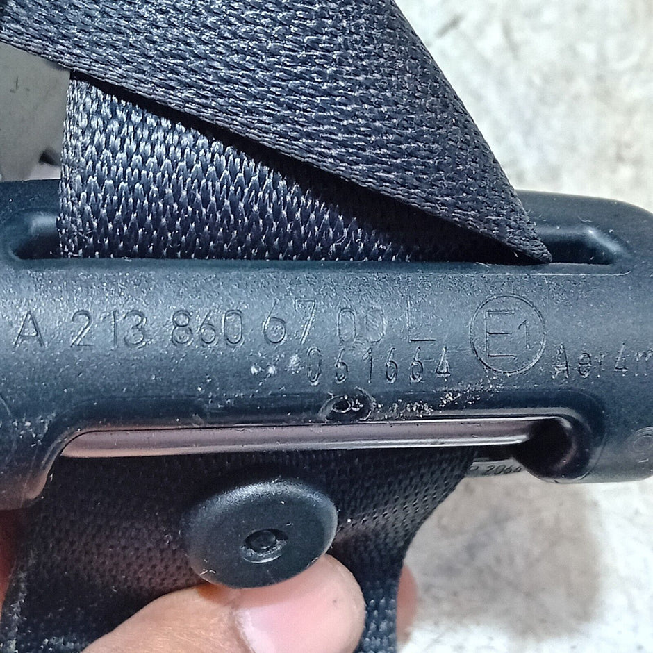 MERCEDES CLS E CLASS W257 W213 REAR SEAT BELT LEFT SIDE A2138606700
