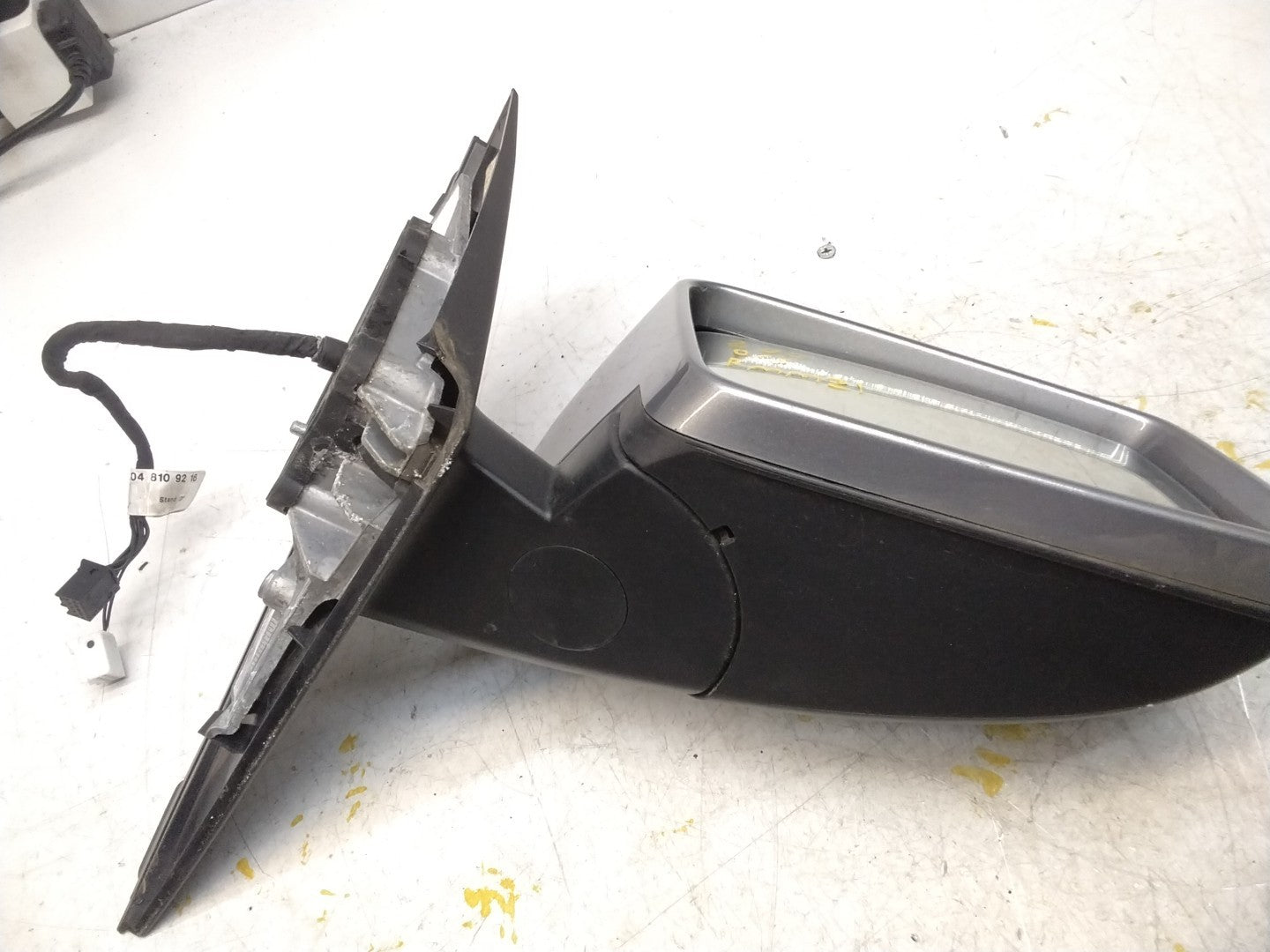 MERCEDES C-CLASS  W204 DRIVER SIDE WING MIRROR A2048109216 GREY FMM21