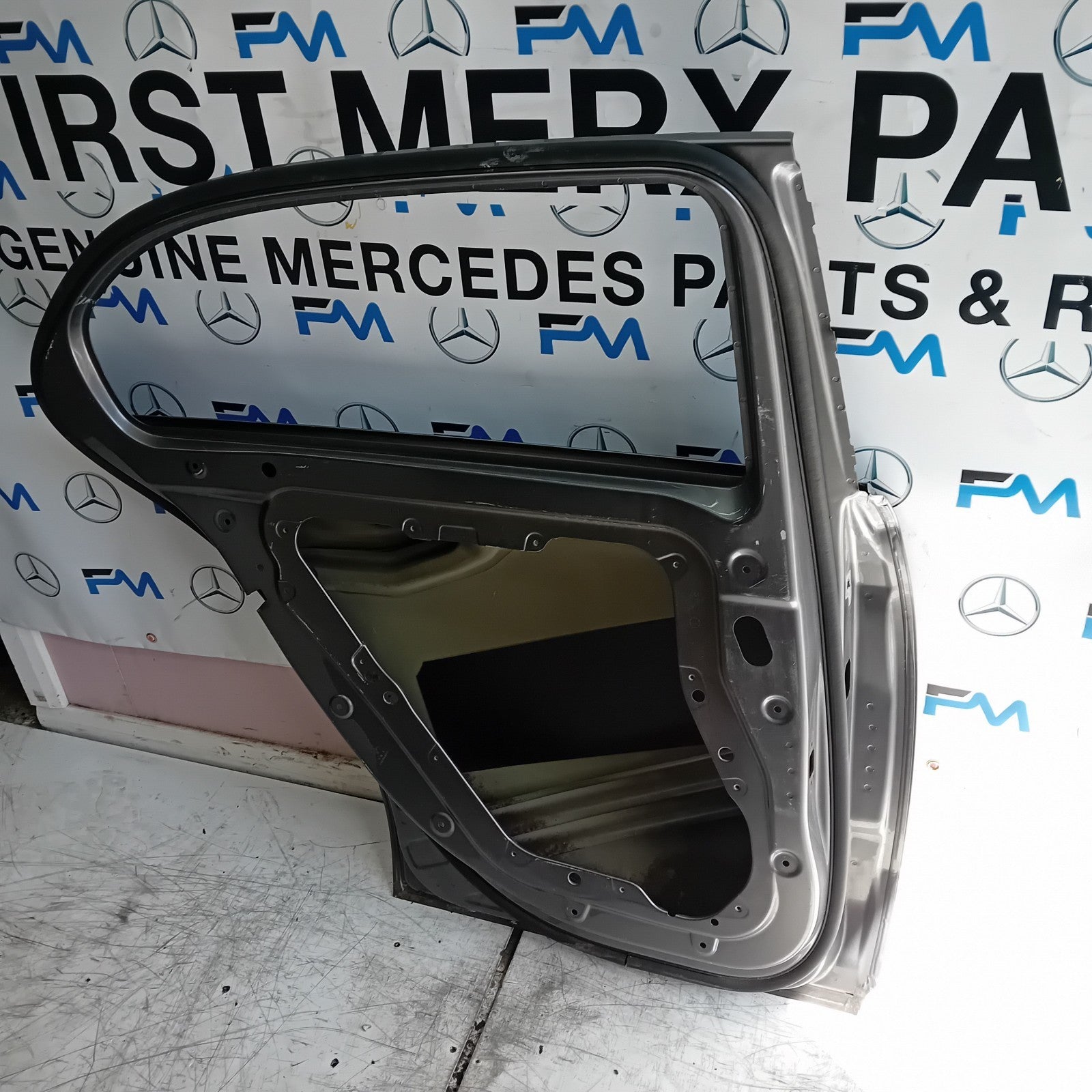 MERCEDES A-CLASS W177 PASSENGER REAR DOOR NSR GREY 2018 ON FMD229